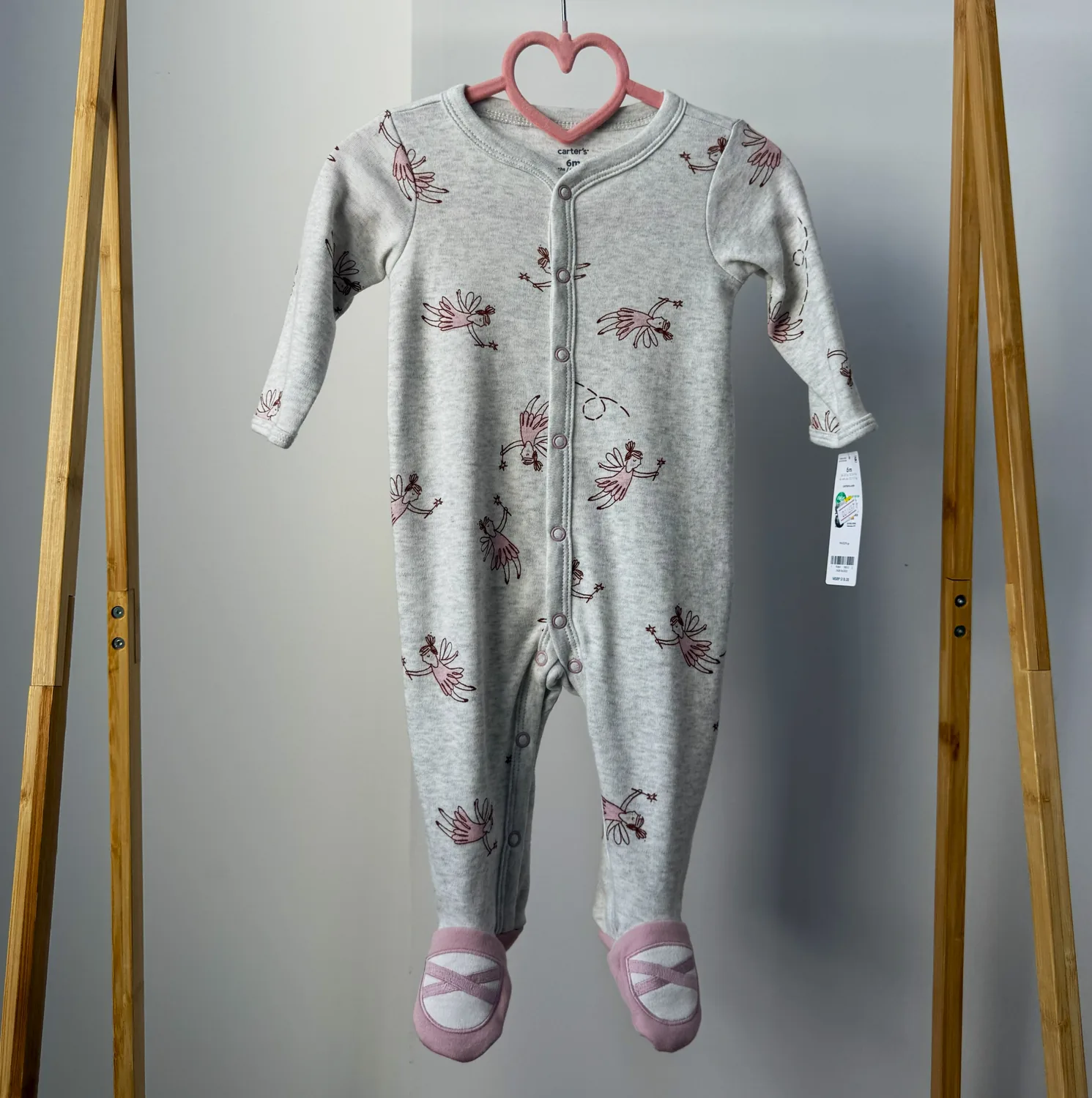Чоловічок з принтом у вигляді балерин від Carter's