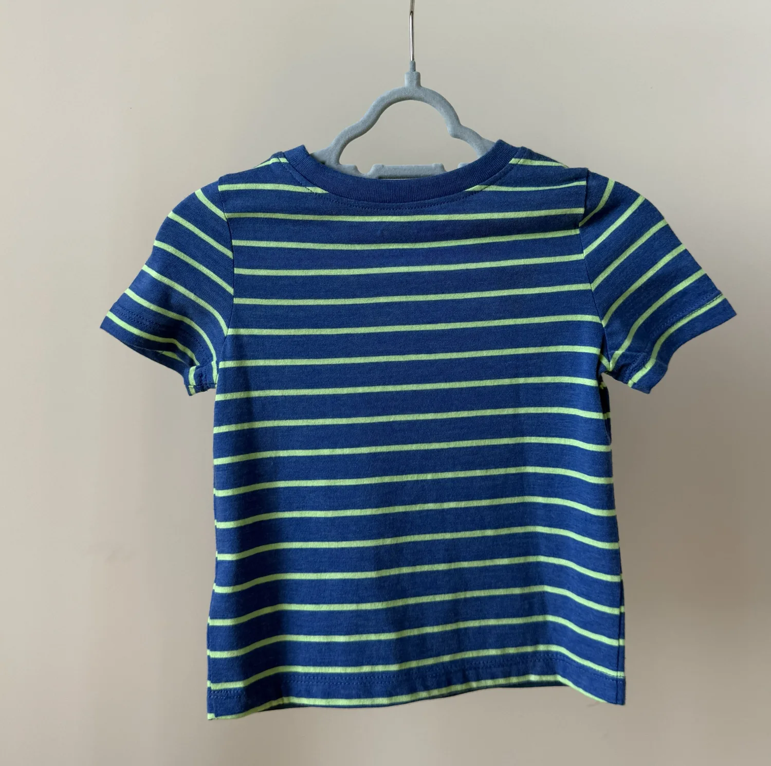 Футболка блакитна в жовту смужку від Old Navy - Зображення 3