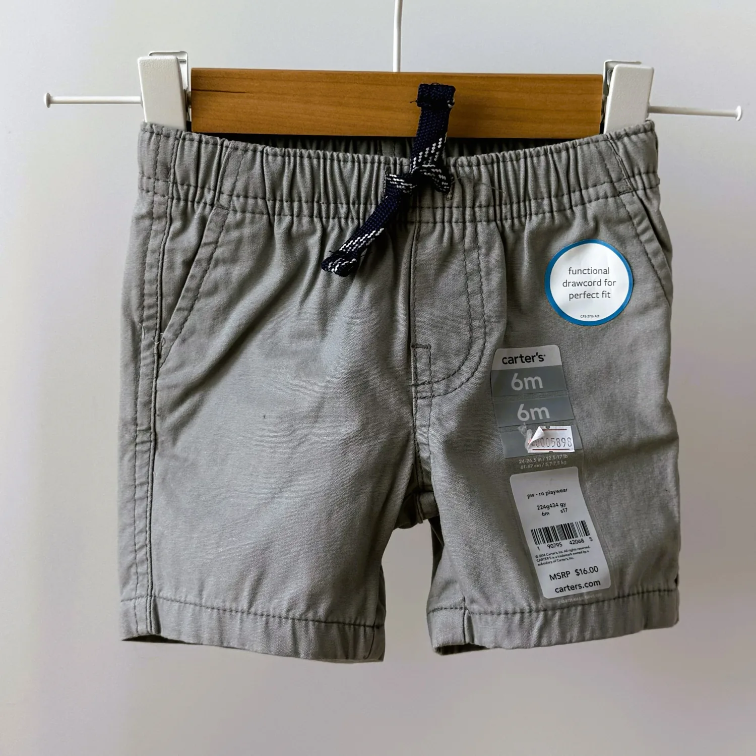 Класичні дитячі шорти від Carter’s - Зображення 10