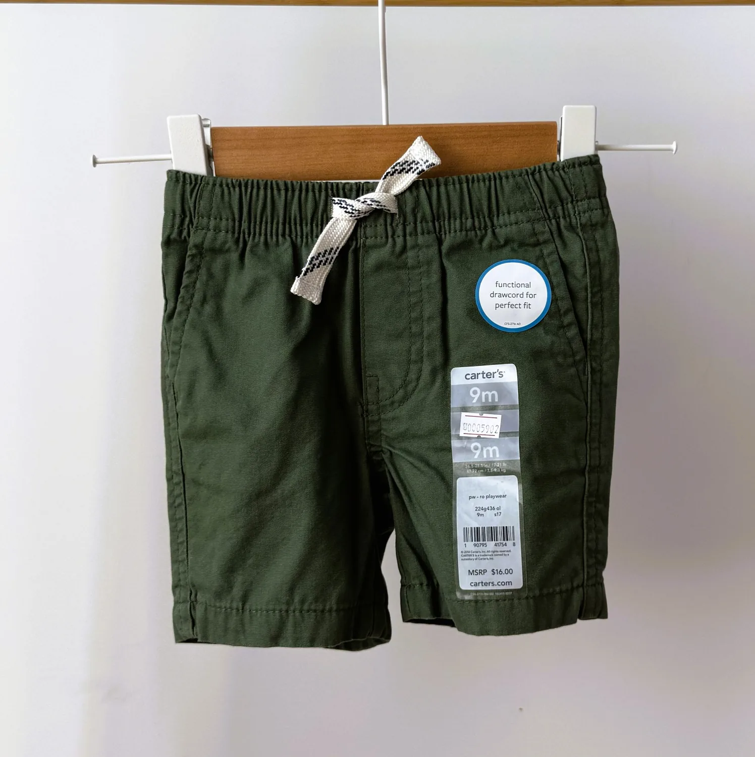 Класичні дитячі шорти від Carter’s - Зображення 4